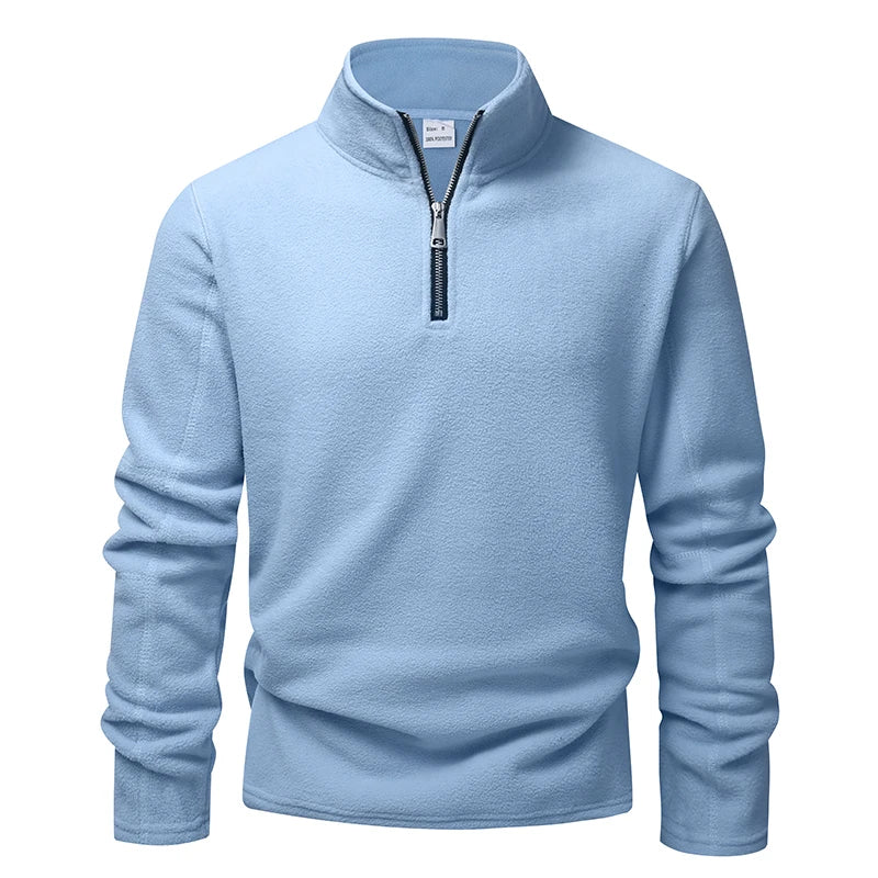 Men's Quarter-Zip Fleece Sweatshirt