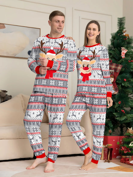 Nordic Reindeer Family Pyjamas