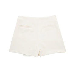 Women's Elegant Skort – High-Waisted Summer Skirt-Shorts for Casual & Party Wear