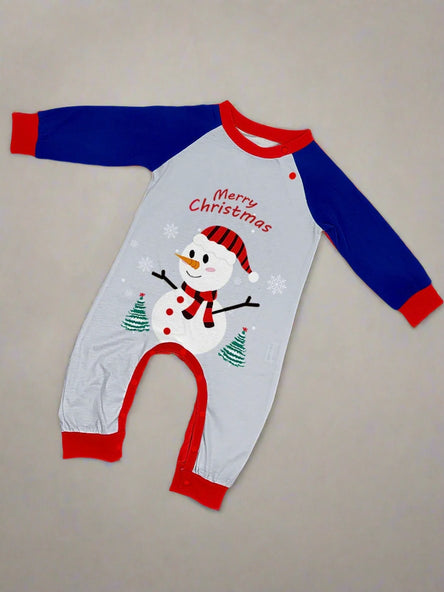 Snowman Family Festive Pyjamas Set for Christmas