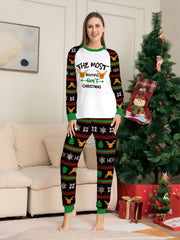 Festive Family Pyjama Set with Fun Holiday Prints
