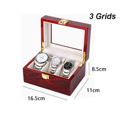 Wooden Watch Box, 1 to 12 Slots