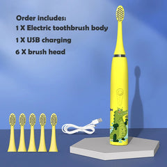 Whimsical Sonic Kids Toothbrush