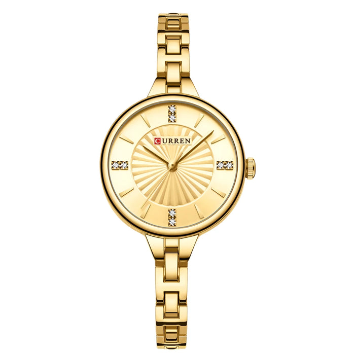 CURREN Luxury Women’s Magnetic Bracelet Quartz Watch, image 2