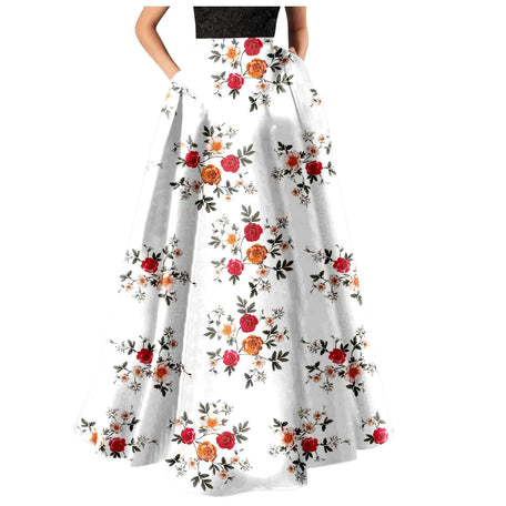 Boho Blossom Maxi Skirt