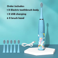Whimsical Sonic Kids Toothbrush