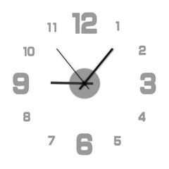 Frameless DIY Wall Clock – Silent & Stylish Home Décor