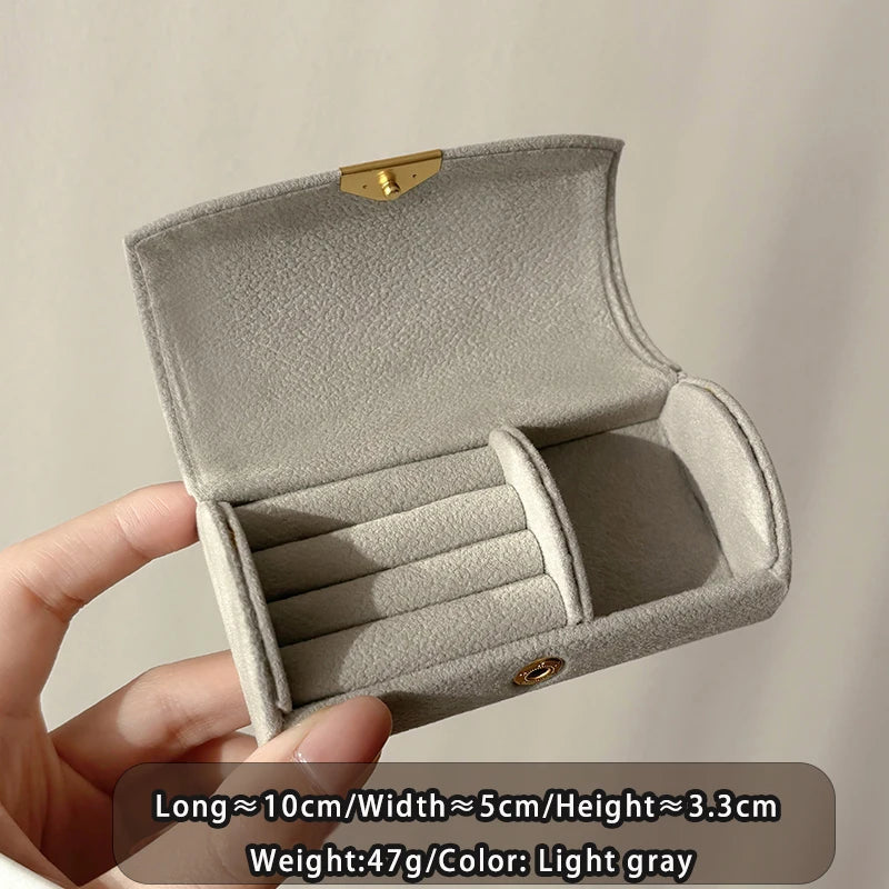 Mini Velvet Jewellery Case