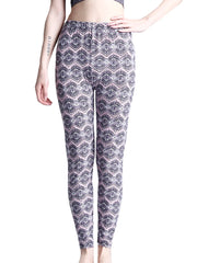 Women's High-Waisted Plaid Leggings – Push-Up Gym & Casual Trousers