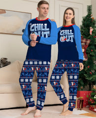 Festive Family Christmas Pyjamas Set with Snowman Print