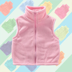 CozyFleece Kids’ Winter Vest – Warm & Stylish