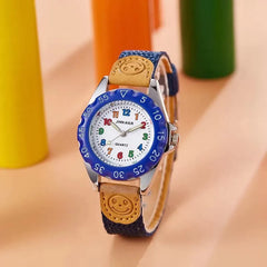 Kids' Colourful Number Quartz Watch