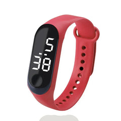 Kids' Waterproof LED Sports Watch