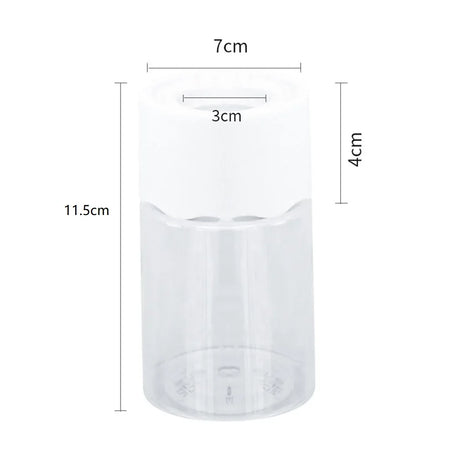 Mini Hydroponic Plant Pot – Transparent Self-Watering Vase for Home & Office