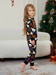 Festive Skull Family Pyjama Set for Cosy Nights