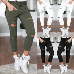 Urban Edge Ripped Stretch Jeans
