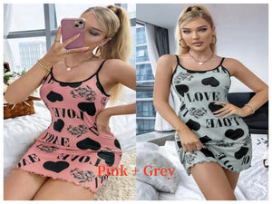 Dreamy Nights Halter Pyjama Dress