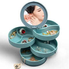 Rotating Jewellery Box with Mirror