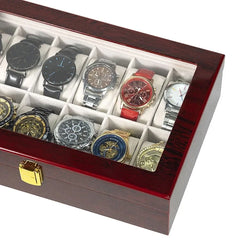 Wooden Watch Box, 1 to 12 Slots