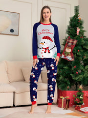 Snowman Family Festive Pyjamas Set for Christmas