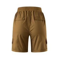 Women's Plus-Size Cargo Shorts – Loose-Fit Summer Hiking Shorts with Pockets
