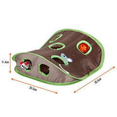 Cat Play Tent with 9 Peek Holes