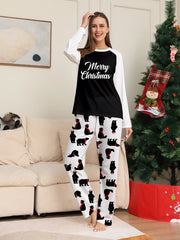 Festive Elk Family Pyjama Set