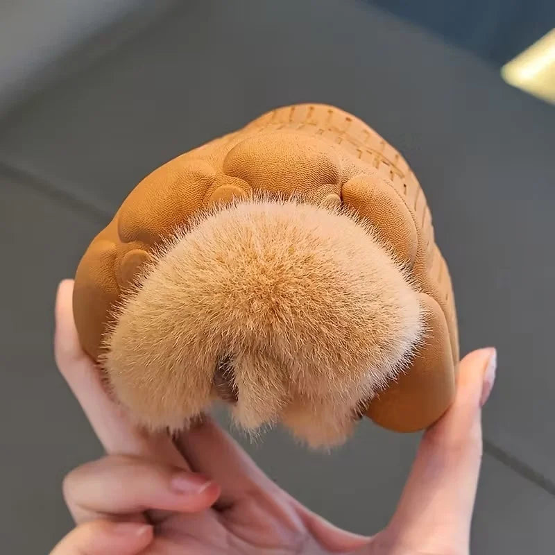 Kids' Warm Cartoon Slippers