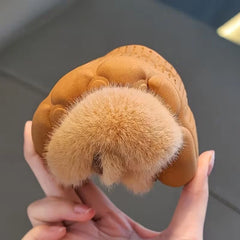 Kids' Warm Cartoon Slippers