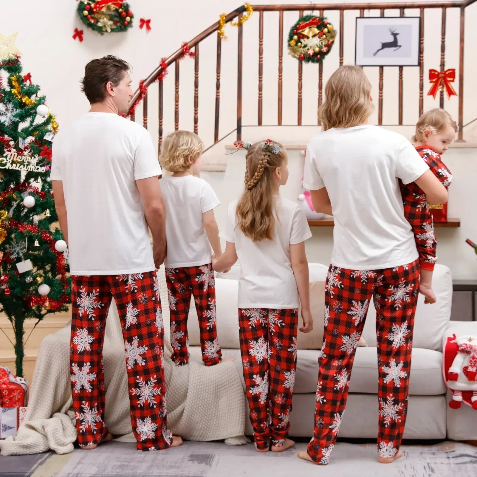 Festive Family Christmas Pyjama Set - Cosy & Cute