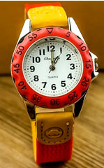 Kids' Colourful Number Quartz Watch