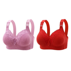 Ultra-Thin Lace Bralette – Deep V Plunge Sexy Lingerie for Women