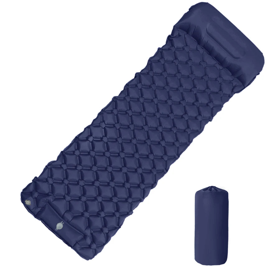 Inflatable Camping Mat with Pillow