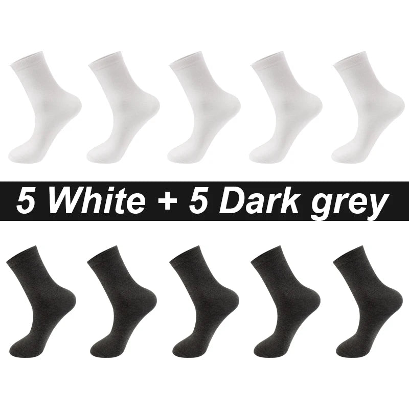 Men's Cotton Rich Socks, 10 Pairs