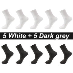 Men's Cotton Rich Socks, 10 Pairs