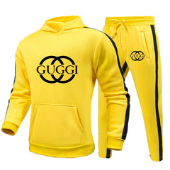 Men’s Tracksuit Set – Casual Hoodie & Jogger Pants 2-Piece Sportswear