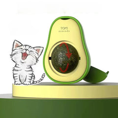 Avocado Catnip Ball Wall Toy