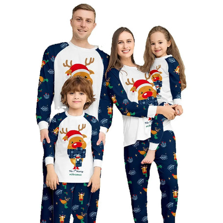 Reindeer Family Pyjama Set - Cozy Winter Sleepwear