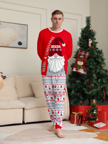 Cosy Family Christmas Pyjamas with Santa Prints