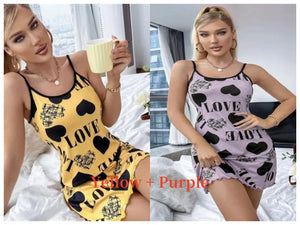 Dreamy Nights Halter Pyjama Dress