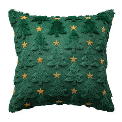 Plush Christmas Cushion Cover, 45 x 45 cm