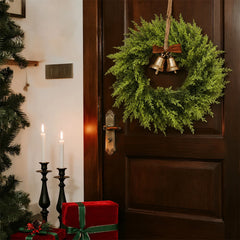 Artificial Pine Christmas Wreath, 45 cm