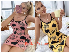 Dreamy Nights Halter Pyjama Dress