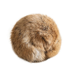 Faux Fur Pom Pom Cat Balls with Catnip