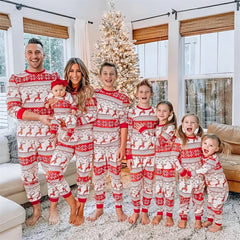Festive Family Matching Christmas Pyjamas Set