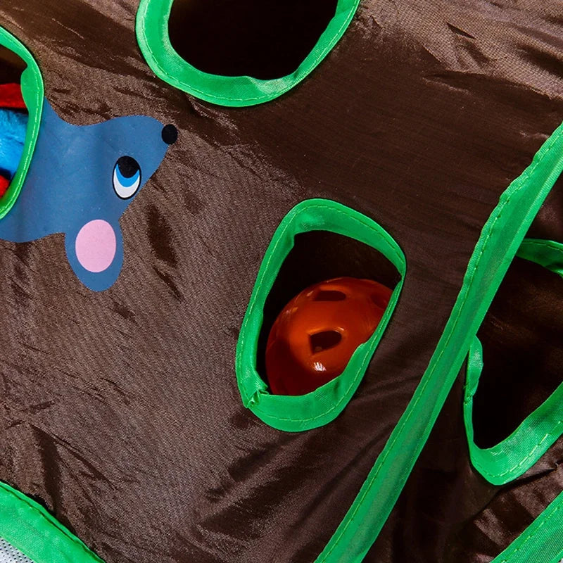 Cat Play Tent with 9 Peek Holes