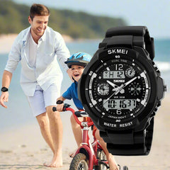 SKMEI Kids' Waterproof Dual Display Sports Watch