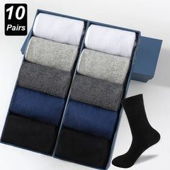 Men's Cotton Rich Socks, 10 Pairs