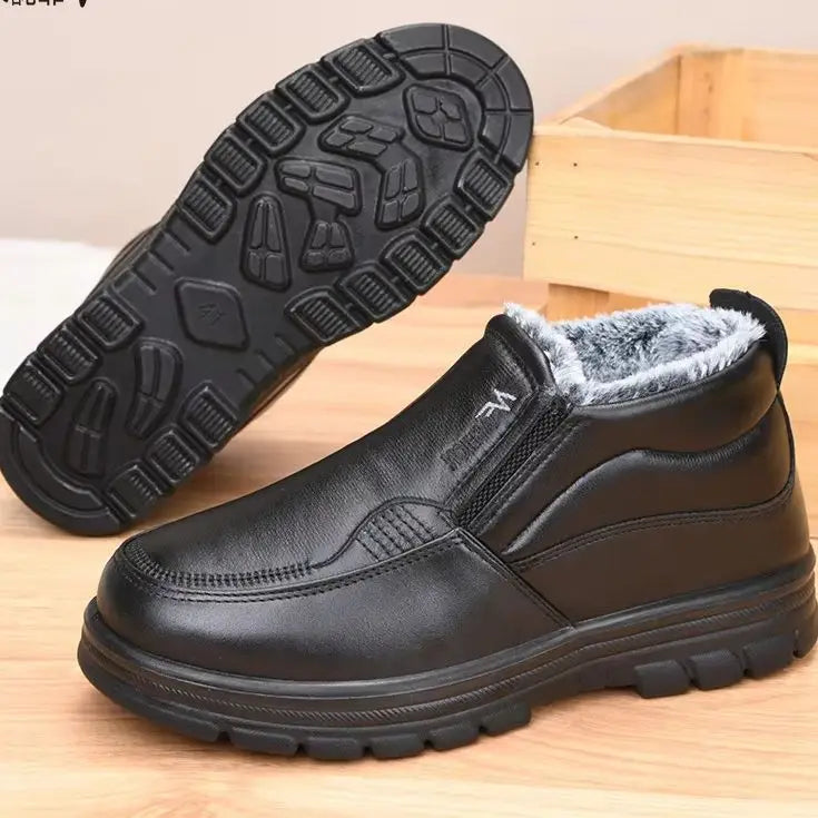 Men's Waterproof Warm Lined Snow Boots
