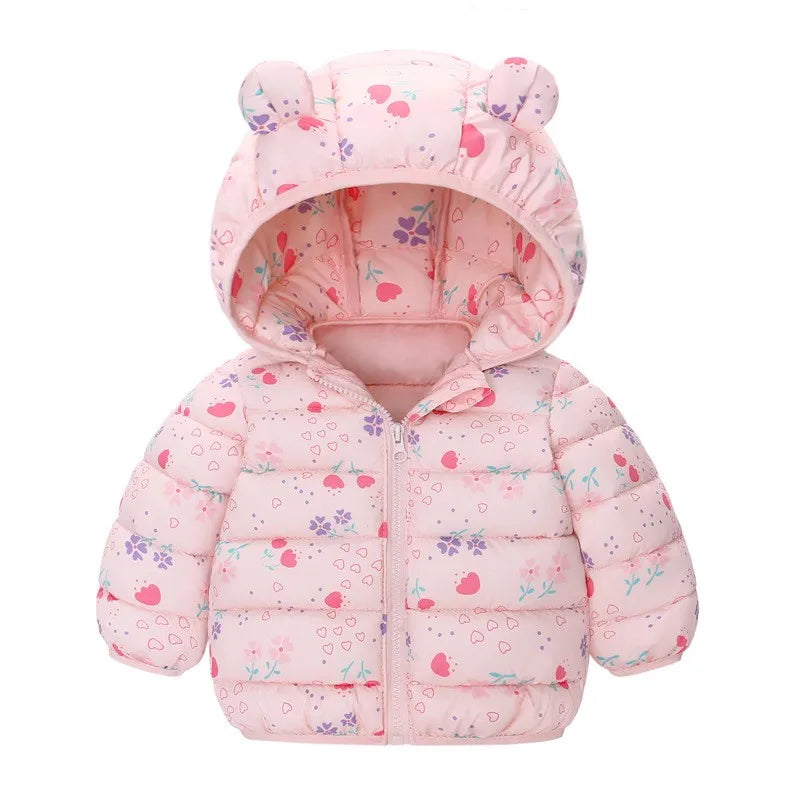 Kids' Lightweight Hooded Puffer Jacket